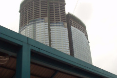 Skyscraper in construction